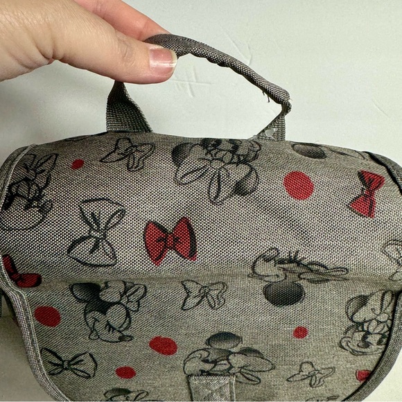 NWT. Disney Minnie Mouse Gray AOP Backpack
Adjustable Shoulder Straps, main image 13